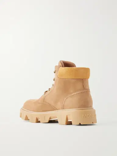 Moncler Peak City Suede Boots - Men | Thumbnail 4