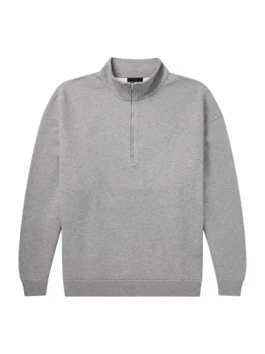 Canada Goose Rove Half-Zip Cotton-Jersey Sweater - Men | Thumbnail 1
