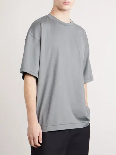 ATON Oversized Cotton-Jersey T-Shirt - Men | Thumbnail 3 ATON Oversized Cotton-Jersey T-Shirt - Men | Thumbnail 3