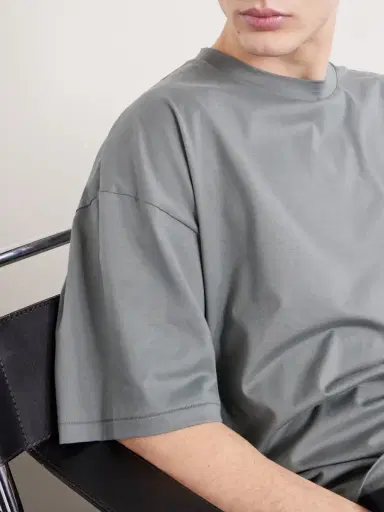 ATON Oversized Cotton-Jersey T-Shirt - Men | Thumbnail 5 ATON Oversized Cotton-Jersey T-Shirt - Men | Thumbnail 5