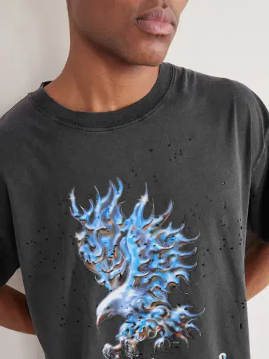 Satisfy Logo-Print Distressed MothTech™ Cotton-Jersey T-Shirt - Men | Thumbnail 4 Satisfy Logo-Print Distressed MothTech™ Cotton-Jersey T-Shirt - Men | Thumbnail 4