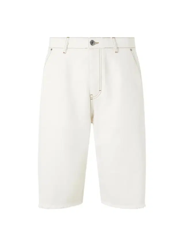 AMI PARIS Wide-Leg Denim Shorts - Men