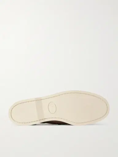 Kiton Suede Boat Shoes - Men | Thumbnail 3