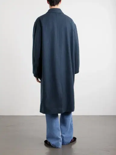 Dries Van Noten Oversized Wool Coat - Men | Thumbnail 4