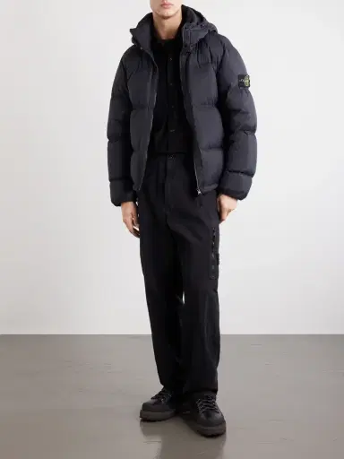 Stone Island Padded Quilted CORDURA® Ripstop Hooded Down Jacket - Men | Thumbnail 2