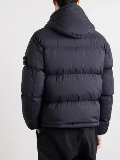 Stone Island Padded Quilted CORDURA® Ripstop Hooded Down Jacket - Men | Thumbnail 4