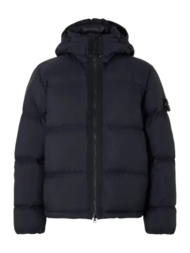 Padded Quilted CORDURA® Ripstop Hooded Down Jacket - Men Padded Quilted CORDURA® Ripstop Hooded Down Jacket - Men