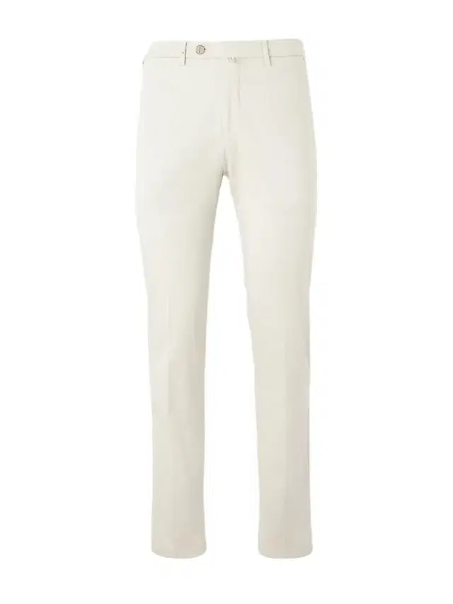 Kiton Straight-Leg Stretch-Cotton Trousers - Men