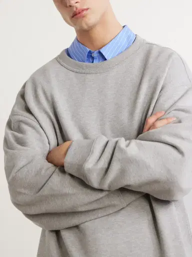 Dries Van Noten Hax Oversized Cotton-Jersey Sweatshirt - Men | Thumbnail 5