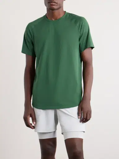 lululemon License to Train Striped Stretch Recycled-Jersey T-Shirt - Men | Thumbnail 3