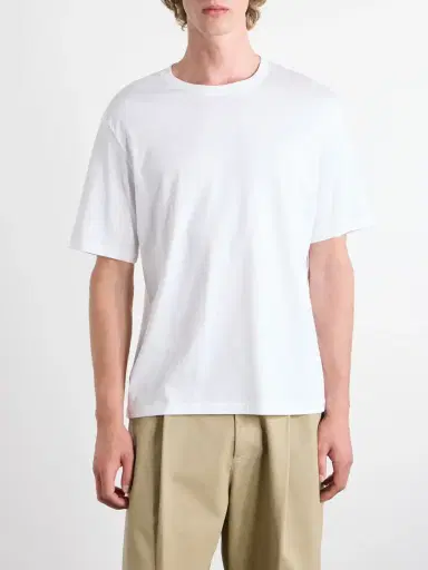 Studio Nicholson Bric Oversized Cotton-Jersey T-Shirt - Men | Thumbnail 3