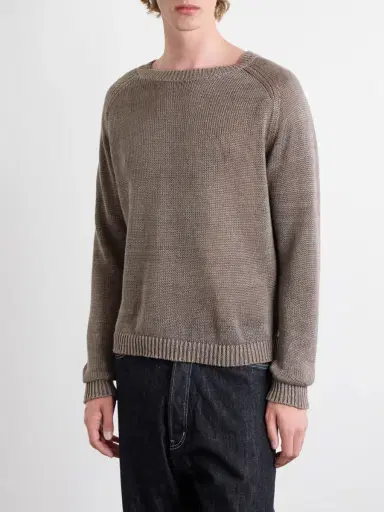 Studio Nicholson Costes Linen Sweater - Men | Thumbnail 3 Studio Nicholson Costes Linen Sweater - Men | Thumbnail 3