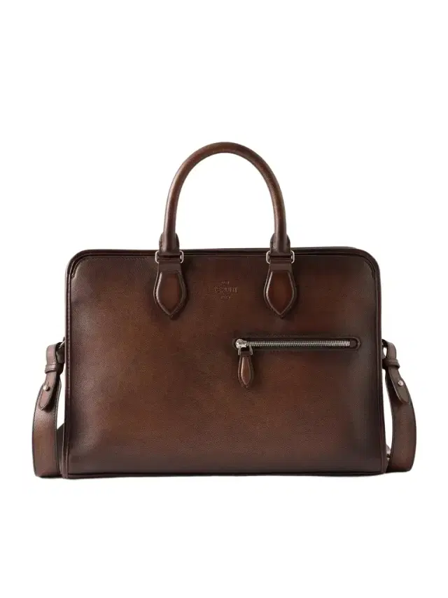 Berluti Un Jour Leather Briefcase - Men