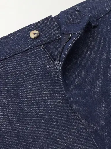 De Bonne Facture Balloon Tapered Denim Trousers - Men | Thumbnail 6