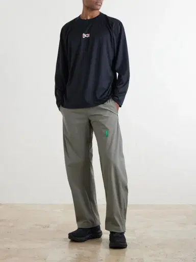 District Vision Barrel-Leg Logo-Appliquéd Shell Track Pants - Men | Thumbnail 2 District Vision Barrel-Leg Logo-Appliquéd Shell Track Pants - Men | Thumbnail 2