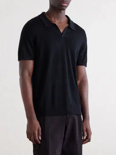 Onia Merino Wool Polo Shirt - Men | Thumbnail 3