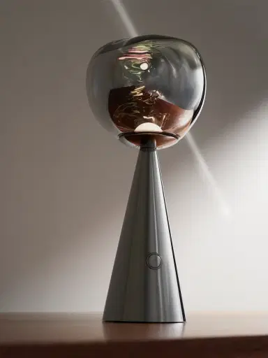 Tom Dixon Melt Portable Silver-Tone LED Lamp - Men | Thumbnail 3 Tom Dixon Melt Portable Silver-Tone LED Lamp - Men | Thumbnail 3