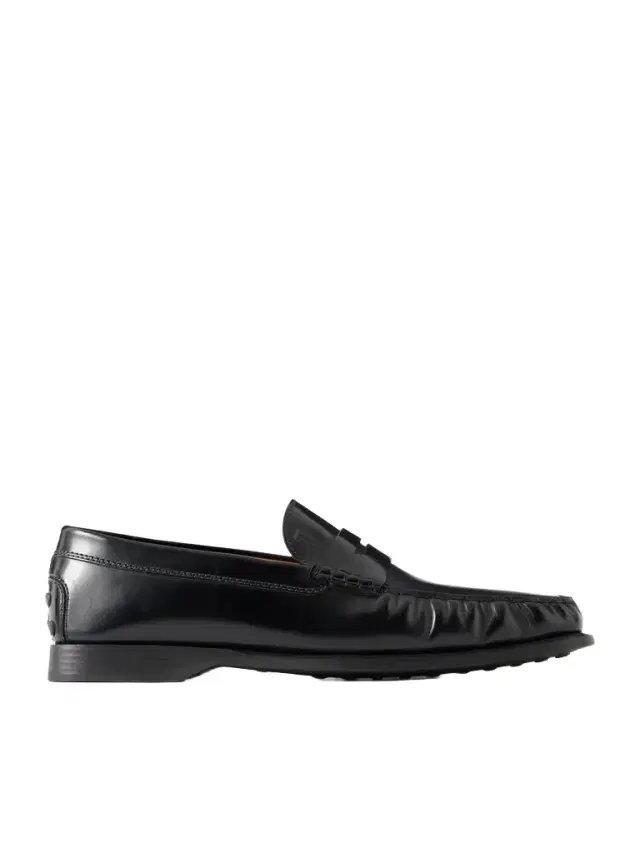 Tod's Logo-Debossed Gathered Leather Loafers - Men