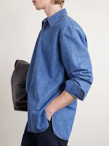 Dries Van Noten Denim Shirt - Men | Thumbnail 5