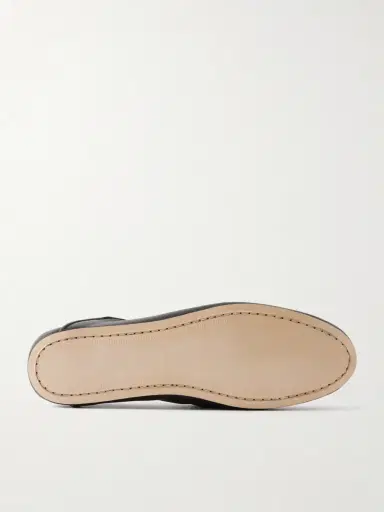 George Cleverley Mayfair Collapsible-Heel Full-Grain Leather Loafers - Men | Thumbnail 3