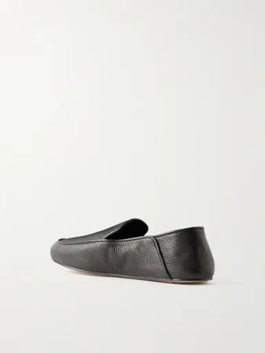 George Cleverley Mayfair Collapsible-Heel Full-Grain Leather Loafers - Men | Thumbnail 4