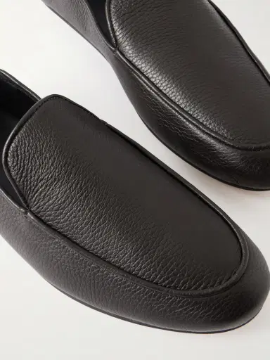 George Cleverley Mayfair Collapsible-Heel Full-Grain Leather Loafers - Men | Thumbnail 5