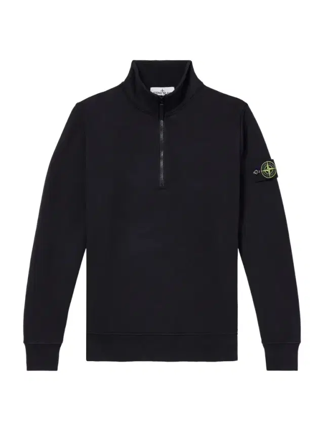 Stone Island Organic Cotton Fleece Half-Zip Sweatshirt - Men