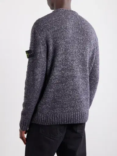 Stone Island Virgin Wool-Blend Sweater - Men | Thumbnail 4