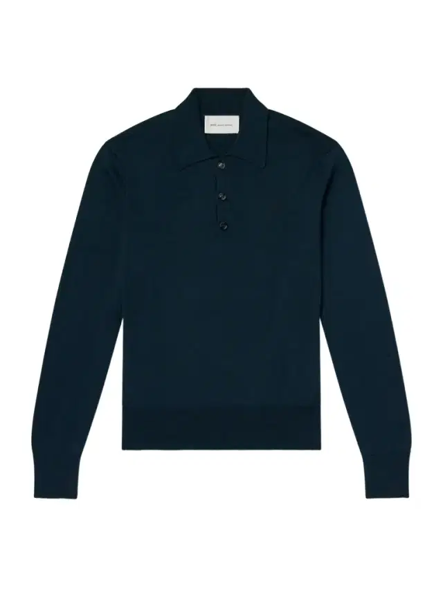 AMI PARIS Merino Wool Polo Shirt - Men