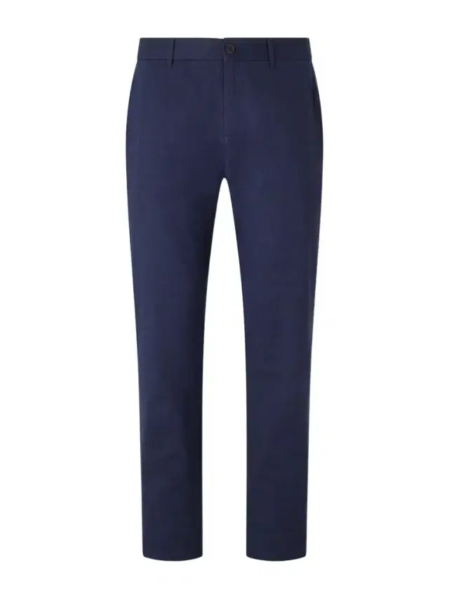 Straight-Leg Linen-Blend Trousers - Men