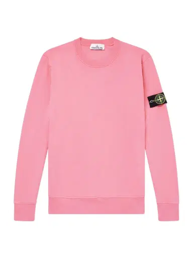 Stone Island Garment-Dyed Cotton-Fleece Sweatshirt - Men | Thumbnail 1