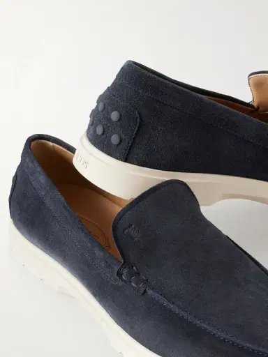 Tod's Gommino Suede Loafers - Men | Thumbnail 5