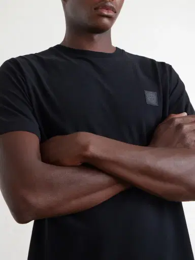 Stone Island STONE ISLAND GHOST Logo-Appliquéd Cotton-Jersey T-Shirt - Men | Thumbnail 5 Stone Island STONE ISLAND GHOST Logo-Appliquéd Cotton-Jersey T-Shirt - Men | Thumbnail 5