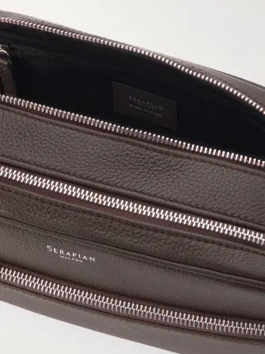 Serapian Full-Grain Leather Wash Bag - Men | Thumbnail 4 Serapian Full-Grain Leather Wash Bag - Men | Thumbnail 4