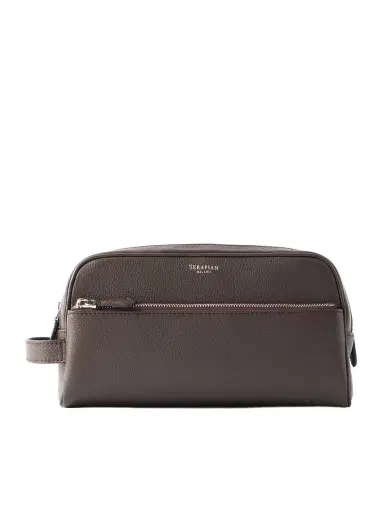 Serapian Full-Grain Leather Wash Bag - Men | Thumbnail 1 Serapian Full-Grain Leather Wash Bag - Men | Thumbnail 1