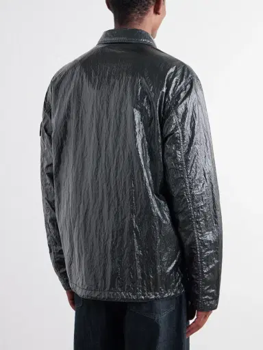 Stone Island Garment-Dyed Nylon Zip-Up Jacket - Men | Thumbnail 4 Stone Island Garment-Dyed Nylon Zip-Up Jacket - Men | Thumbnail 4