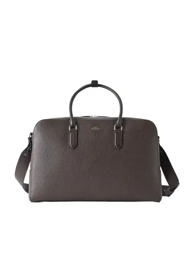 Smythson Full-Grain Leather Weekend Bag - Men | Thumbnail 1