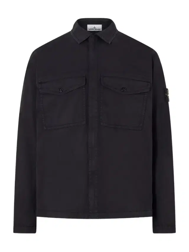 Garment-Dyed Cotton-Blend Twill Overshirt - Men