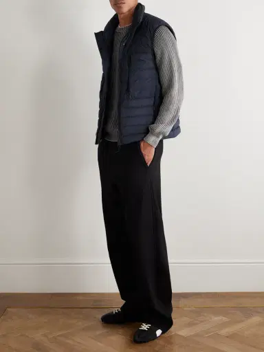 Stone Island Quilted Stretch-Shell Down Gilet - Men | Thumbnail 2