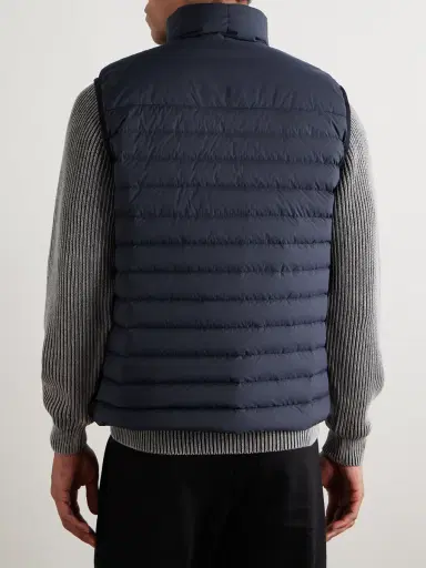 Stone Island Quilted Stretch-Shell Down Gilet - Men | Thumbnail 4