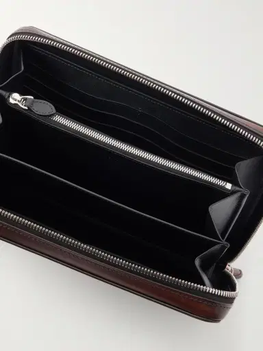 Berluti Itauba Wide Leather Messenger Bag - Men | Thumbnail 6 Berluti Itauba Wide Leather Messenger Bag - Men | Thumbnail 6