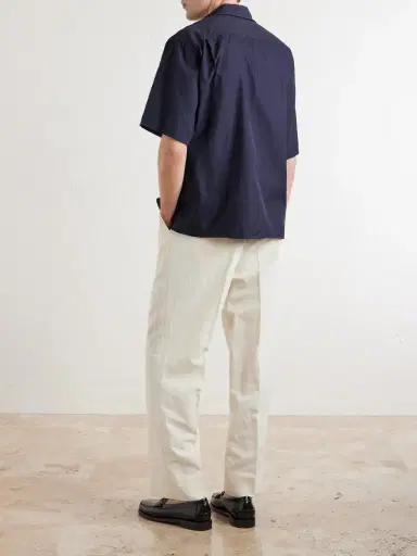 Kaptain Sunshine Cotton and Silk-Blend Shirt - Men | Thumbnail 4 Kaptain Sunshine Cotton and Silk-Blend Shirt - Men | Thumbnail 4
