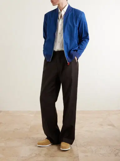 Kiton Cotton Bomber Jacket - Men | Thumbnail 2 Kiton Cotton Bomber Jacket - Men | Thumbnail 2