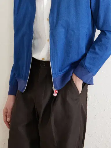 Kiton Cotton Bomber Jacket - Men | Thumbnail 5 Kiton Cotton Bomber Jacket - Men | Thumbnail 5