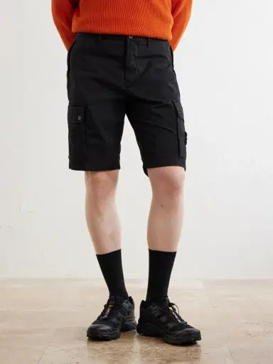 Stone Island Straight-Leg Cotton-Blend Twill Cargo Shorts - Men | Thumbnail 3 Stone Island Straight-Leg Cotton-Blend Twill Cargo Shorts - Men | Thumbnail 3
