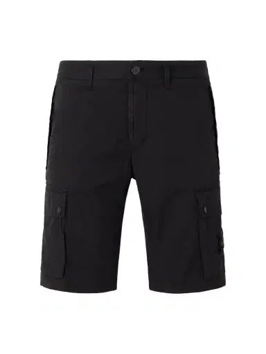 Stone Island Straight-Leg Cotton-Blend Twill Cargo Shorts - Men | Thumbnail 1 Stone Island Straight-Leg Cotton-Blend Twill Cargo Shorts - Men | Thumbnail 1