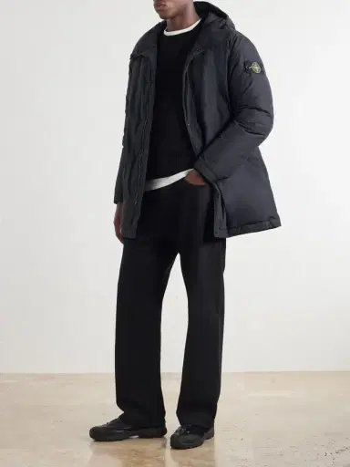 Stone Island Shell Hooded Down Parka - Men | Thumbnail 2 Stone Island Shell Hooded Down Parka - Men | Thumbnail 2