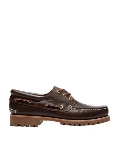 Timberland Authentic 3-Eye Lug Leather Boat Shoes - Men | Thumbnail 1 Timberland Authentic 3-Eye Lug Leather Boat Shoes - Men | Thumbnail 1