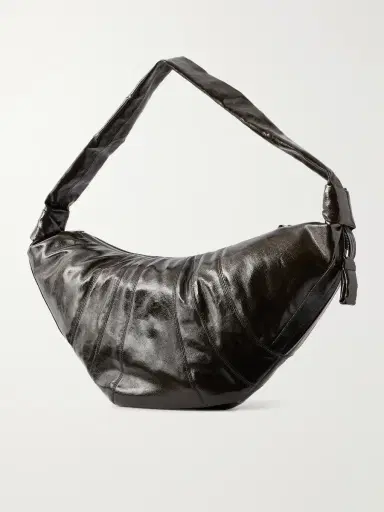Lemaire Croissant Large Coated-Cotton Messenger Bag - Men | Thumbnail 4 Lemaire Croissant Large Coated-Cotton Messenger Bag - Men | Thumbnail 4