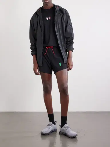 District Vision Straight-Leg Logo-Print 5" Stretch-Jersey Running Shorts - Men | Thumbnail 2 District Vision Straight-Leg Logo-Print 5" Stretch-Jersey Running Shorts - Men | Thumbnail 2